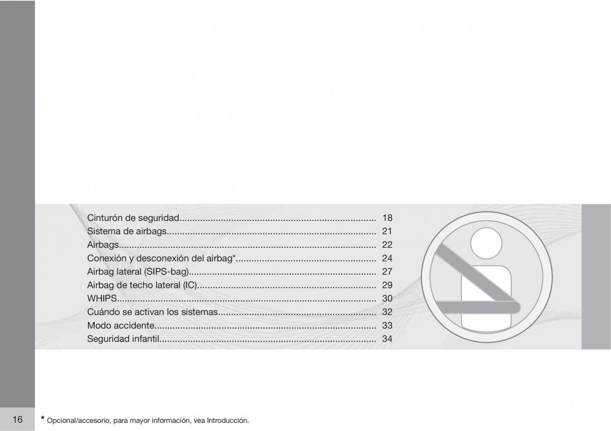 Volvo C30 manual del propietario / page 18