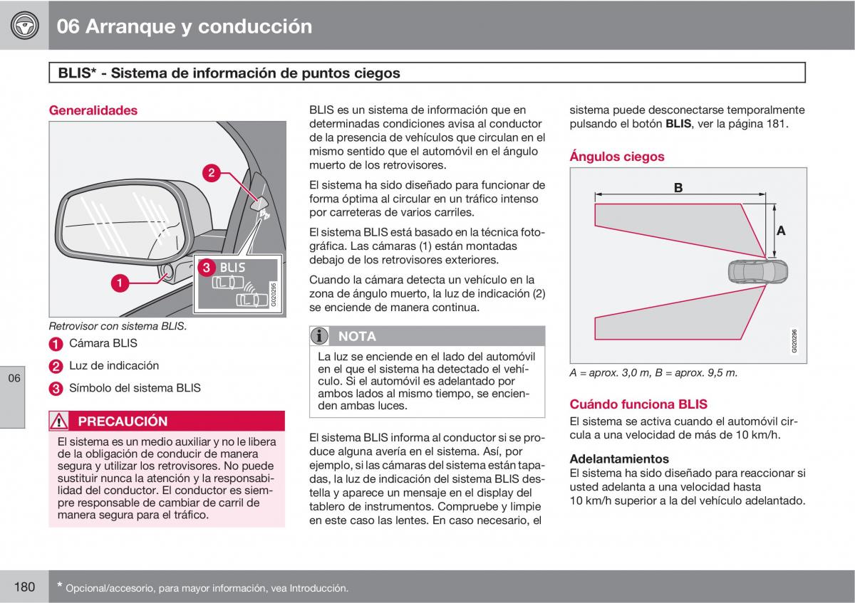 Volvo C30 manual del propietario / page 182