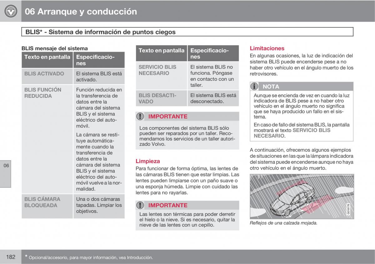 Volvo C30 manual del propietario / page 184