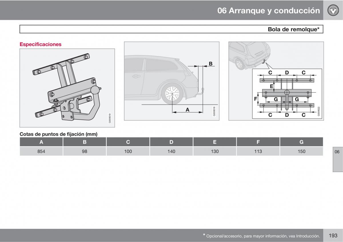 Volvo C30 manual del propietario / page 195