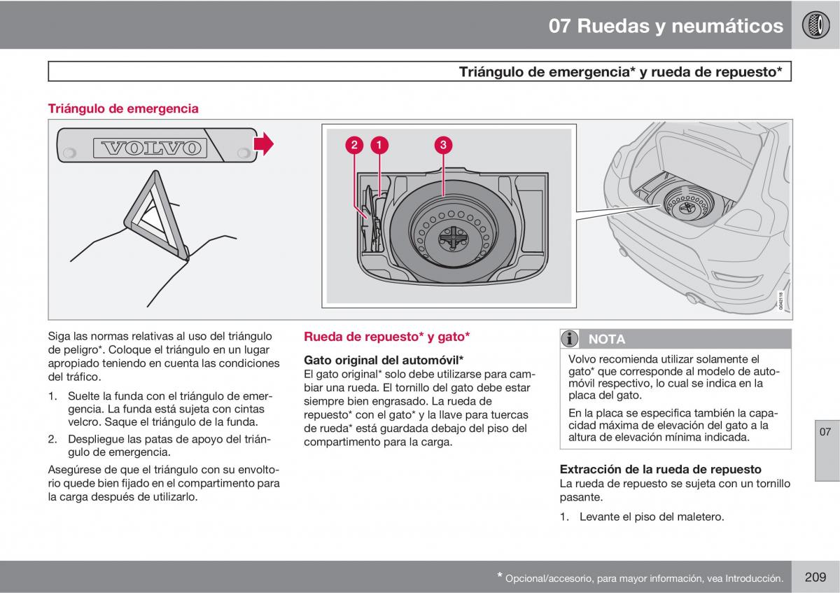 Volvo C30 manual del propietario / page 211