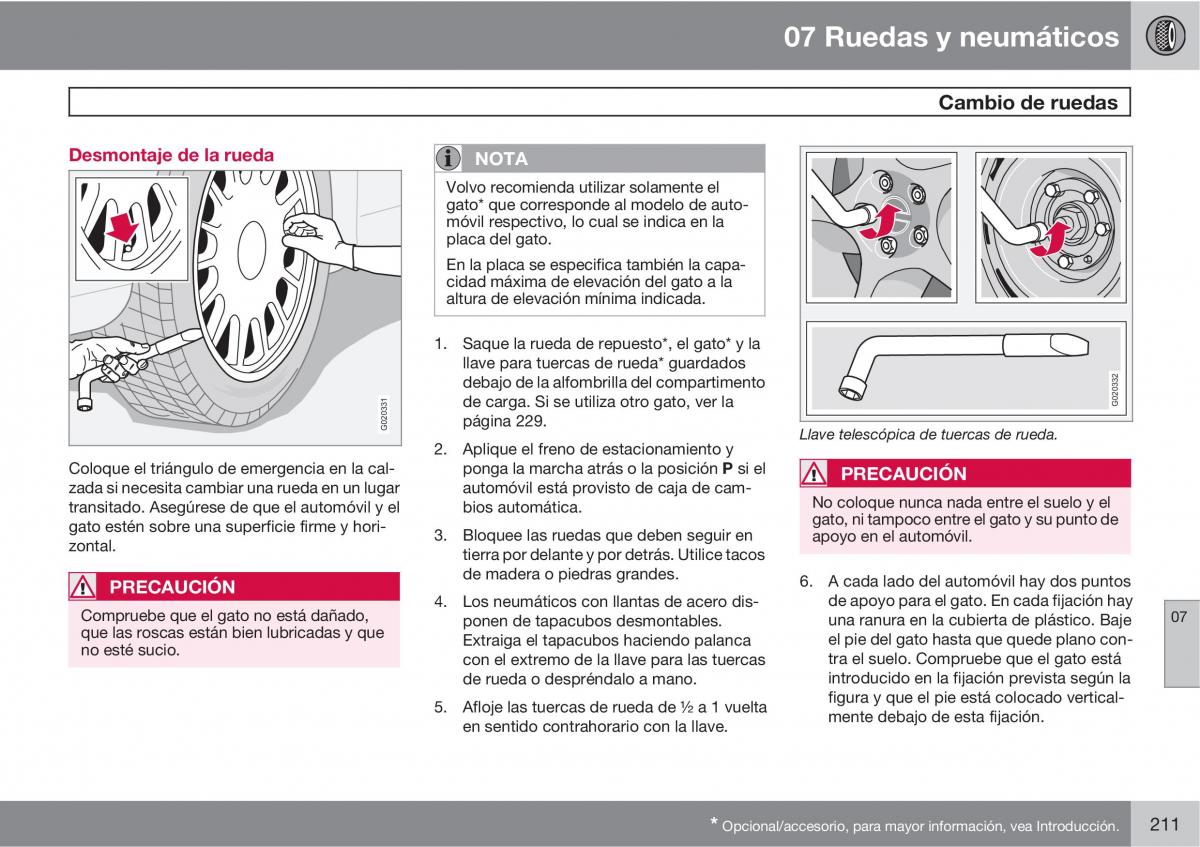 Volvo C30 manual del propietario / page 213