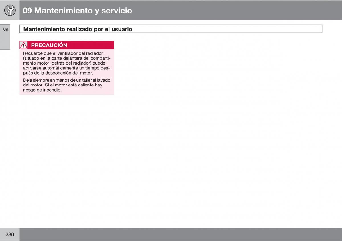 Volvo C30 manual del propietario / page 232