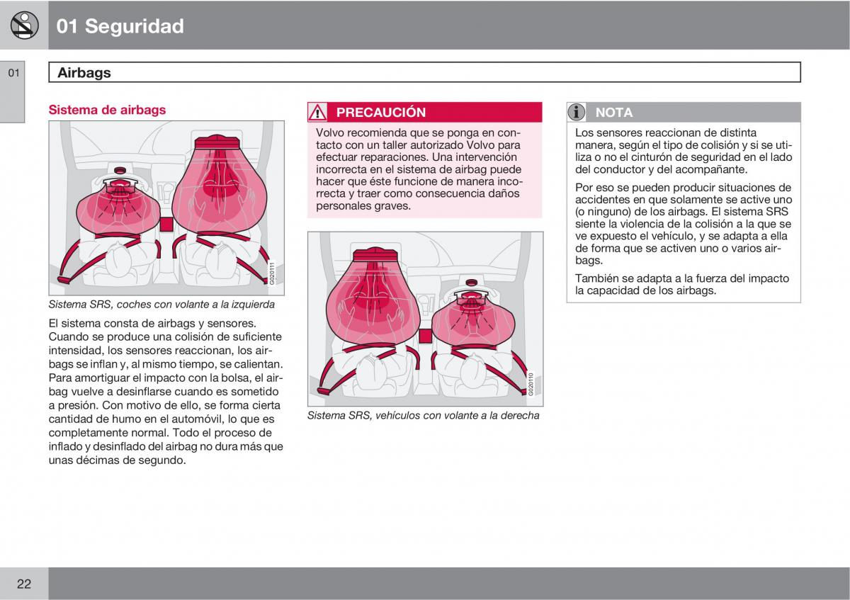 Volvo C30 manual del propietario / page 24