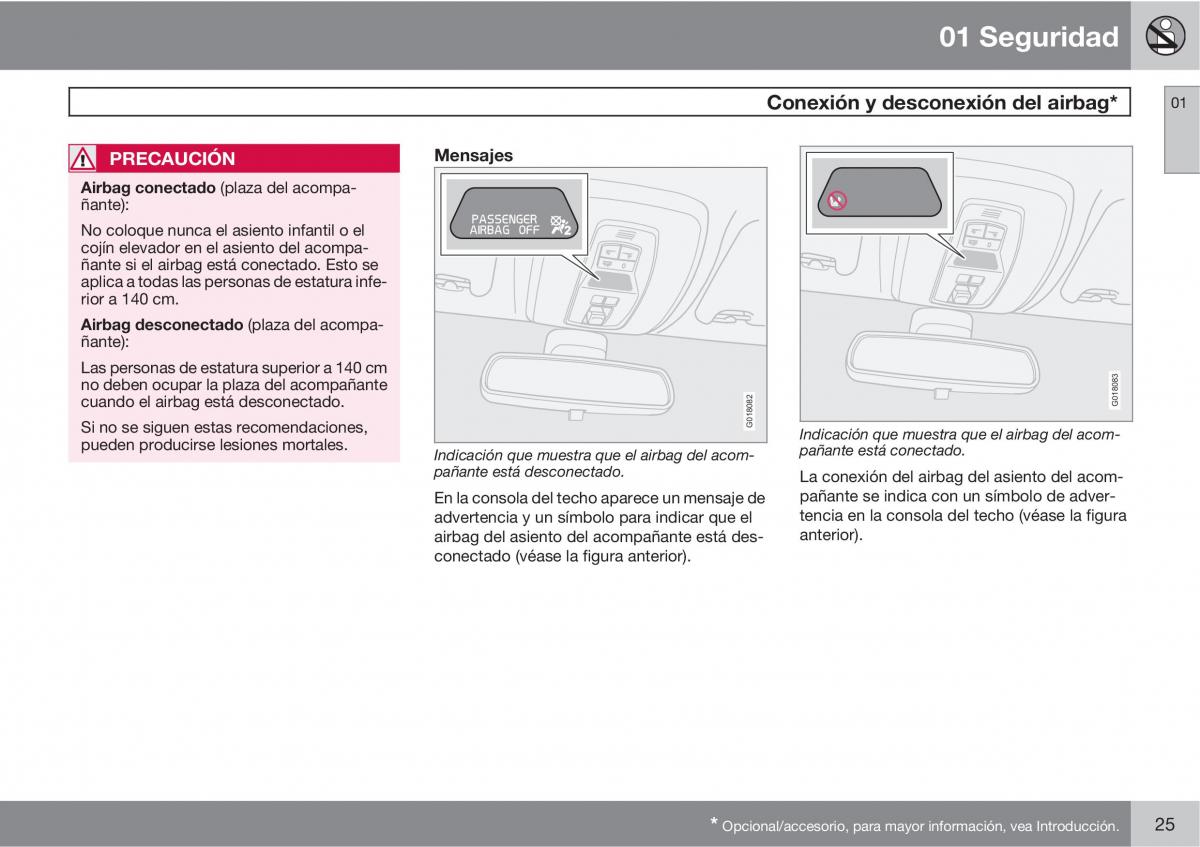 Volvo C30 manual del propietario / page 27