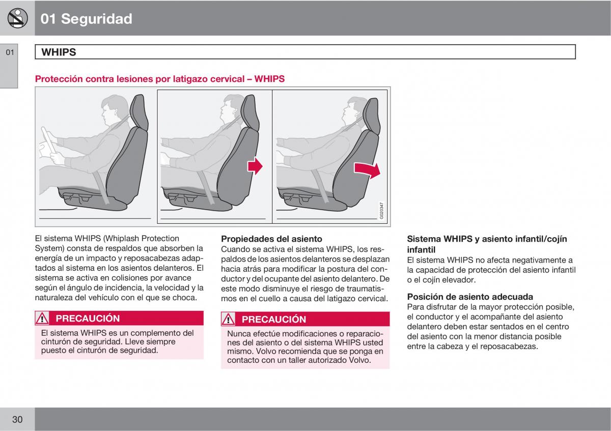 Volvo C30 manual del propietario / page 32