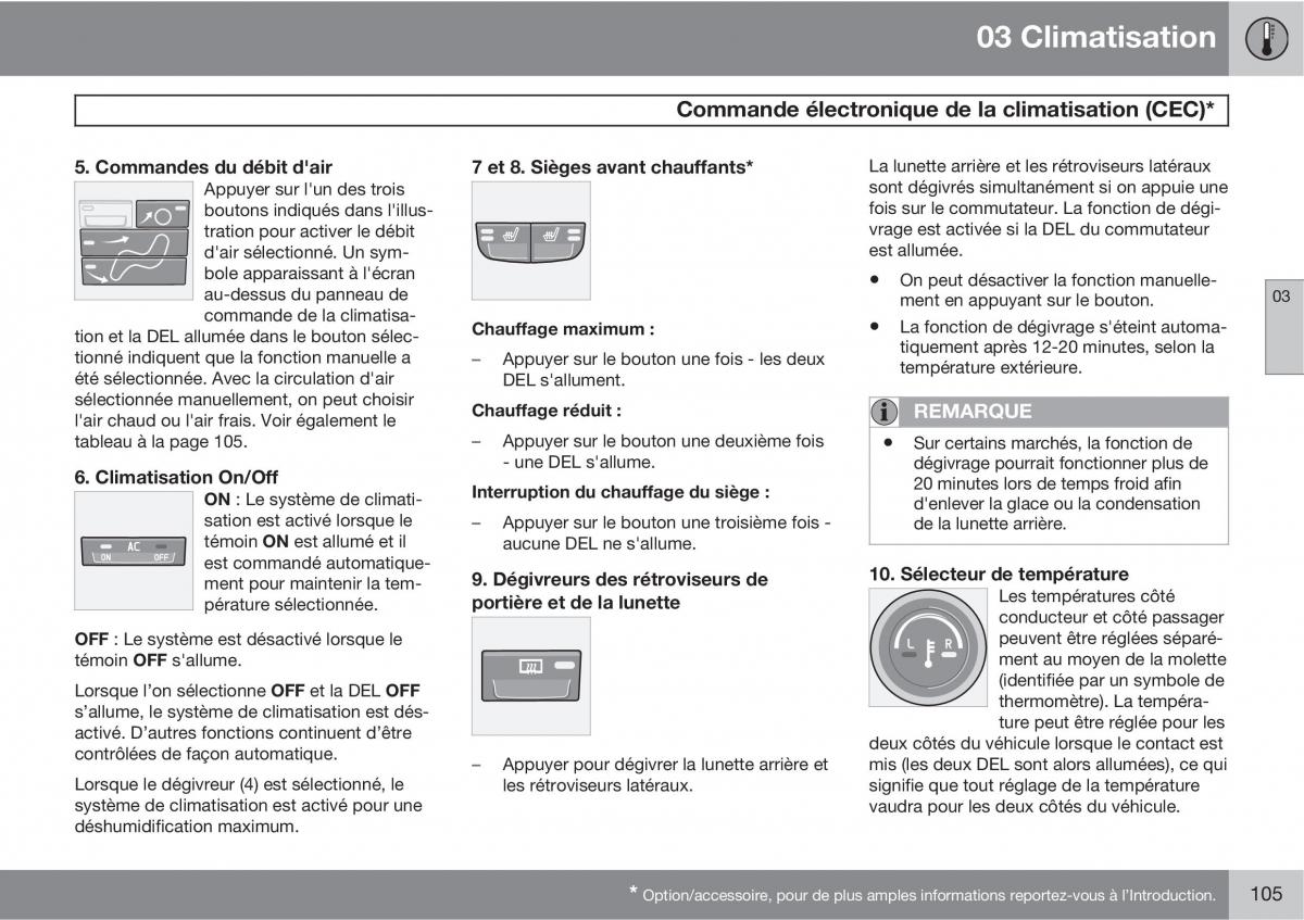 Volvo C30 manuel du proprietaire / page 107