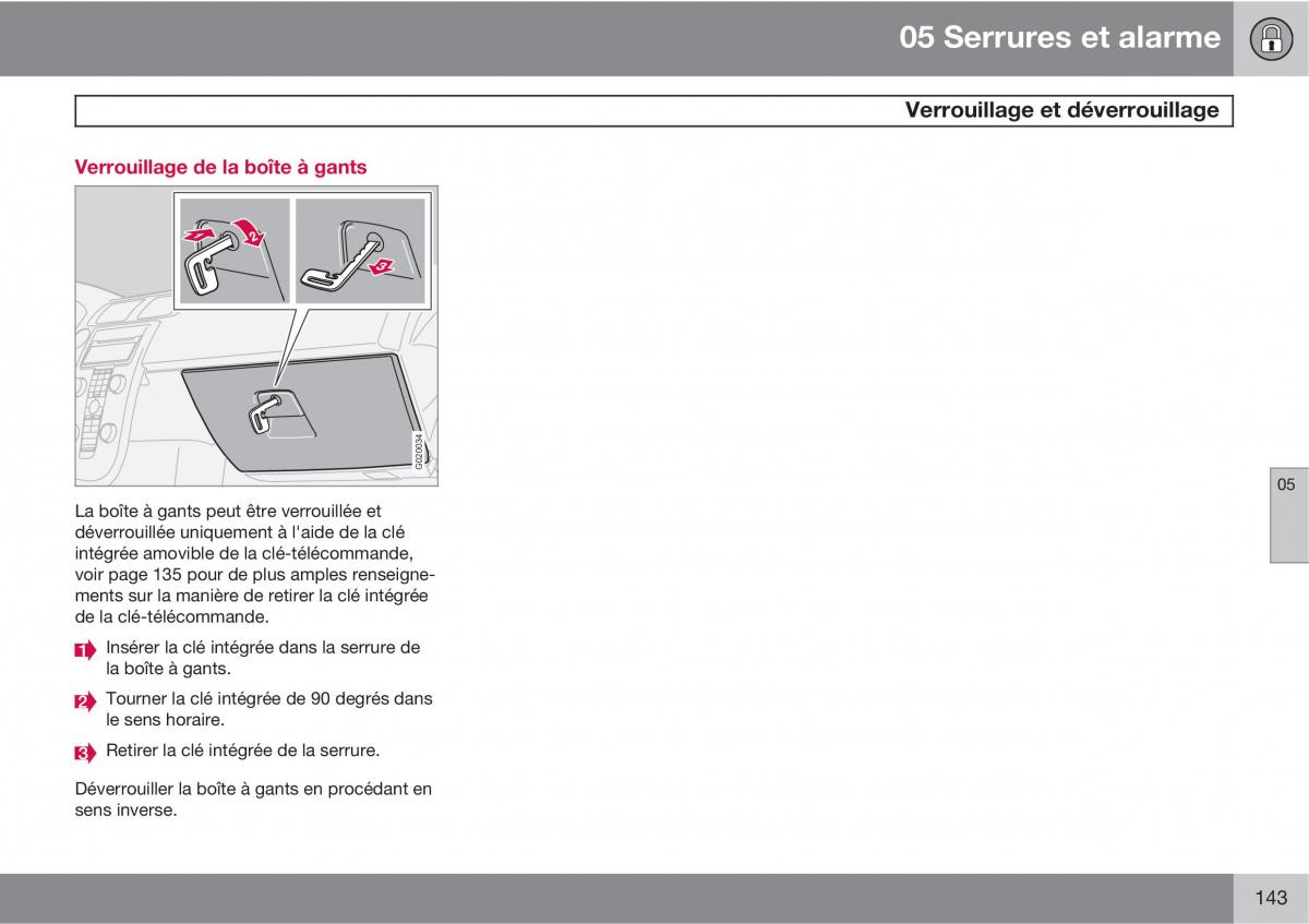 Volvo C30 manuel du proprietaire / page 145