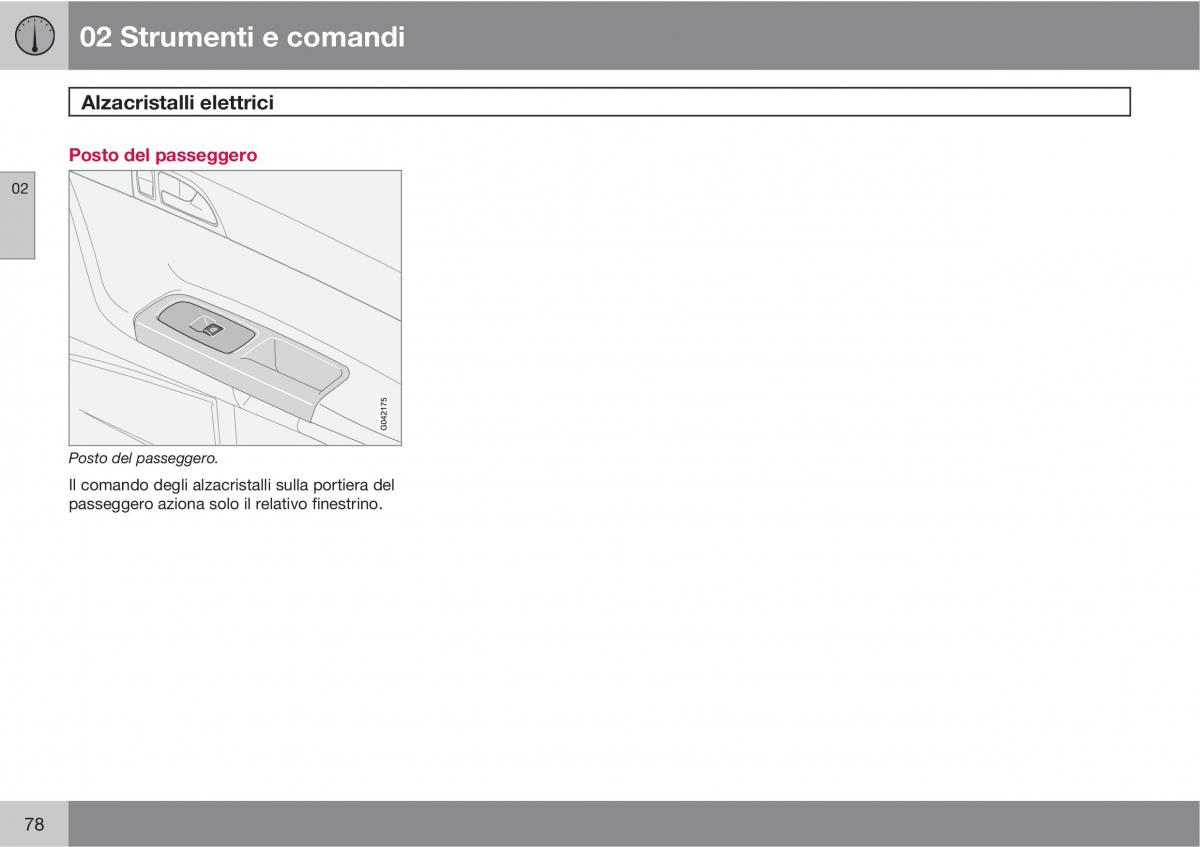 Volvo C30 manuale del proprietario / page 80