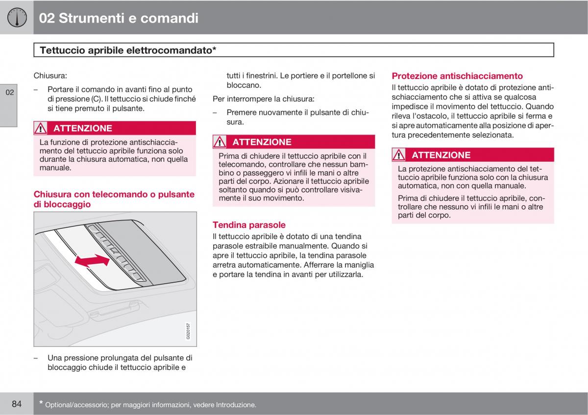 Volvo C30 manuale del proprietario / page 86