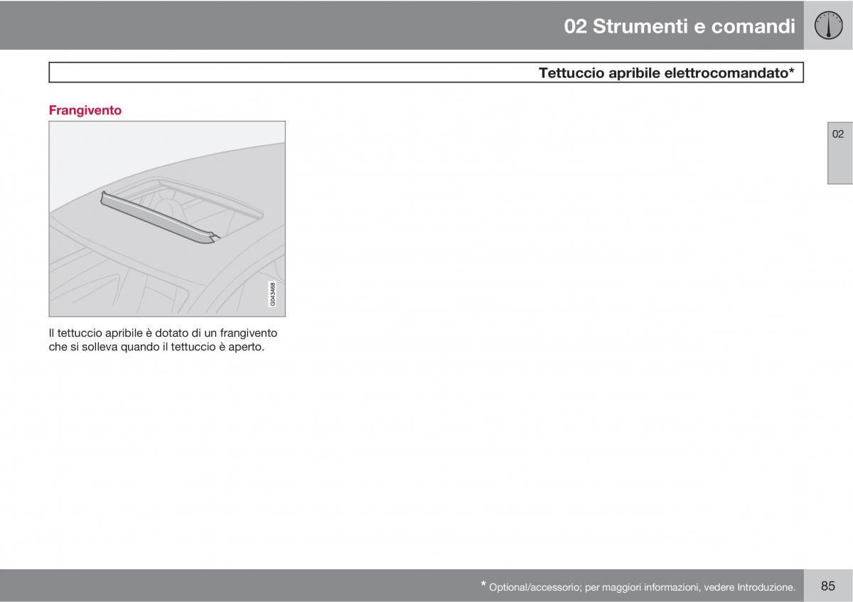 Volvo C30 manuale del proprietario / page 87