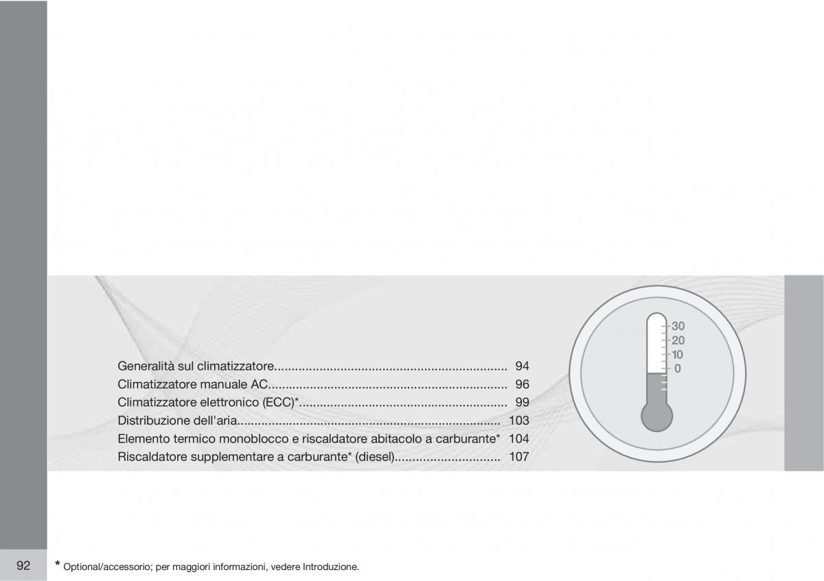 Volvo C30 manuale del proprietario / page 94