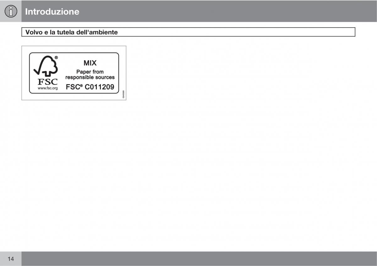 Volvo C30 manuale del proprietario / page 16