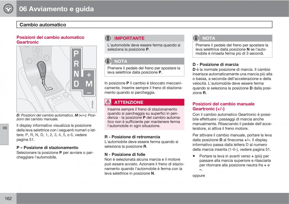 Volvo C30 manuale del proprietario / page 164