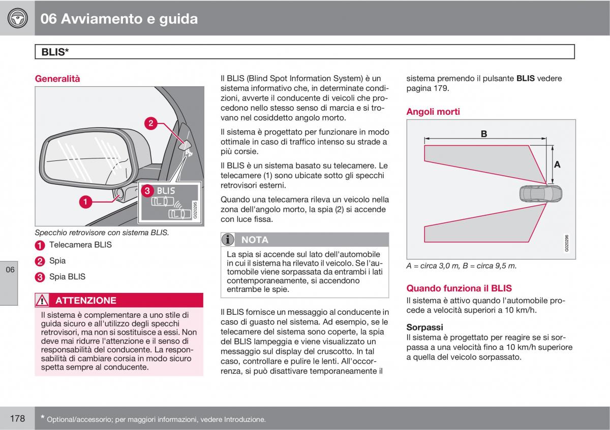 Volvo C30 manuale del proprietario / page 180