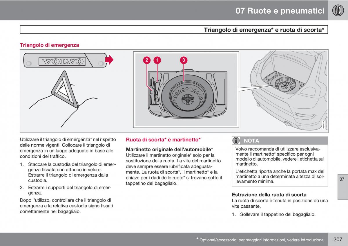 Volvo C30 manuale del proprietario / page 209