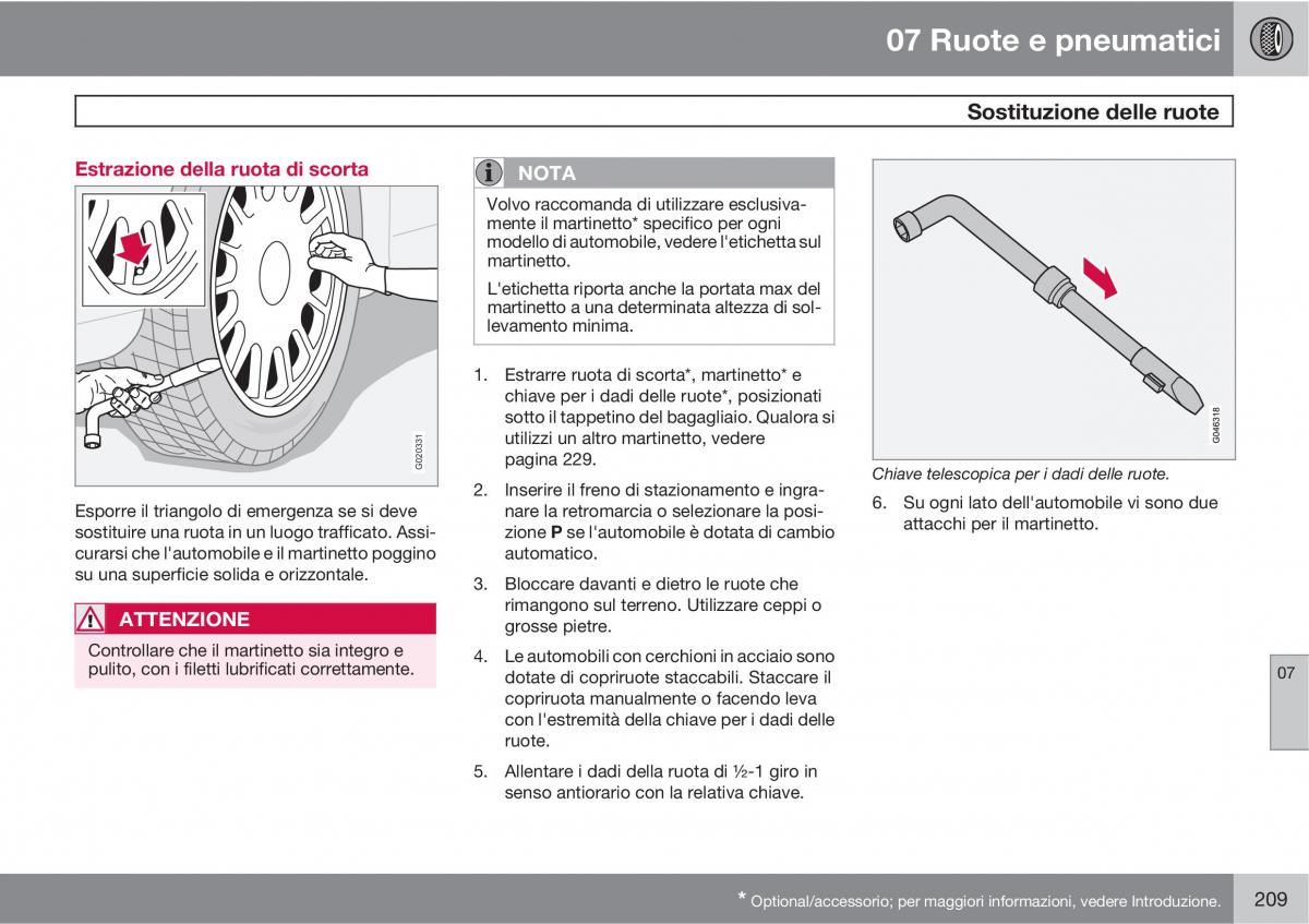 Volvo C30 manuale del proprietario / page 211