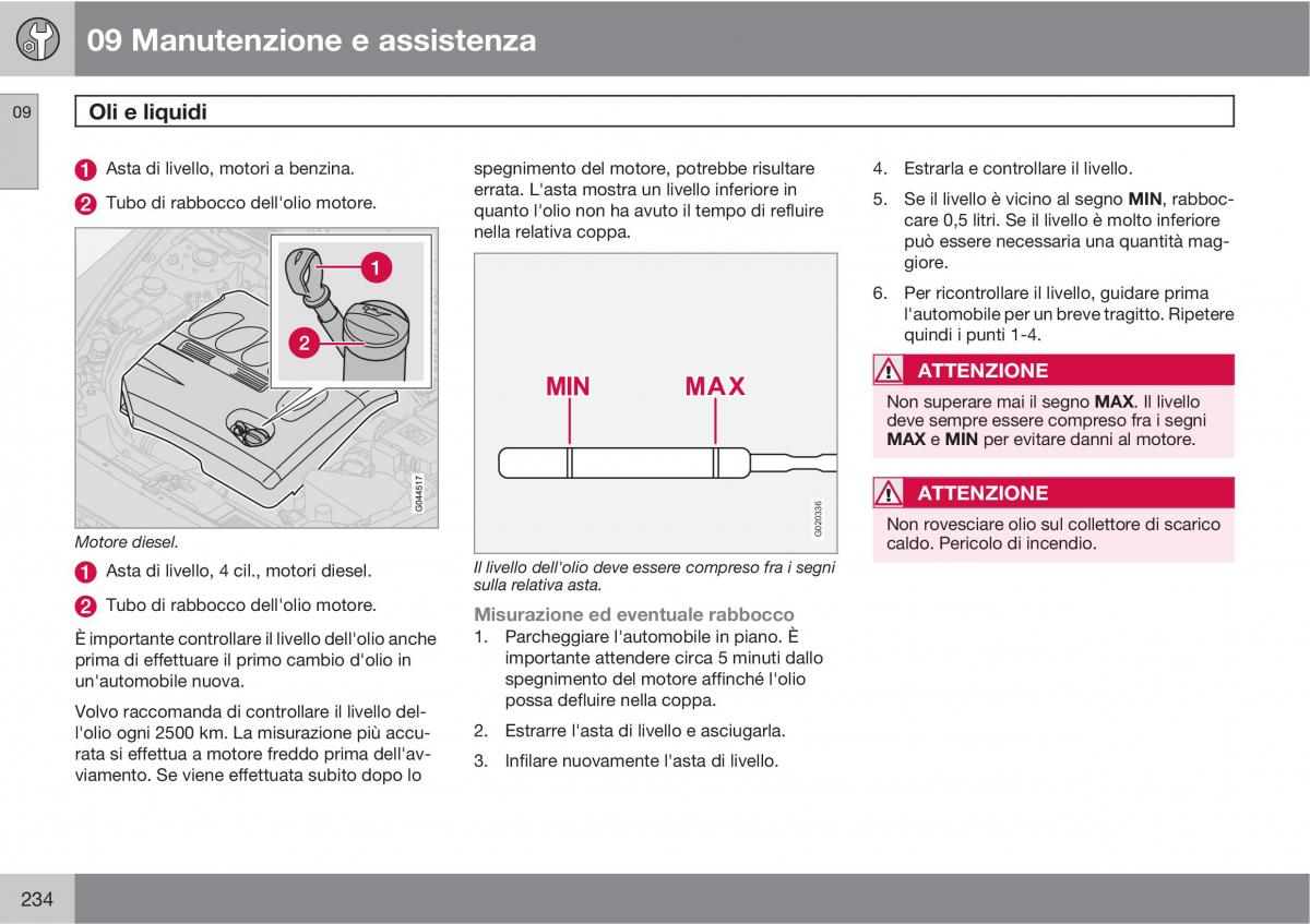 Volvo C30 manuale del proprietario / page 236