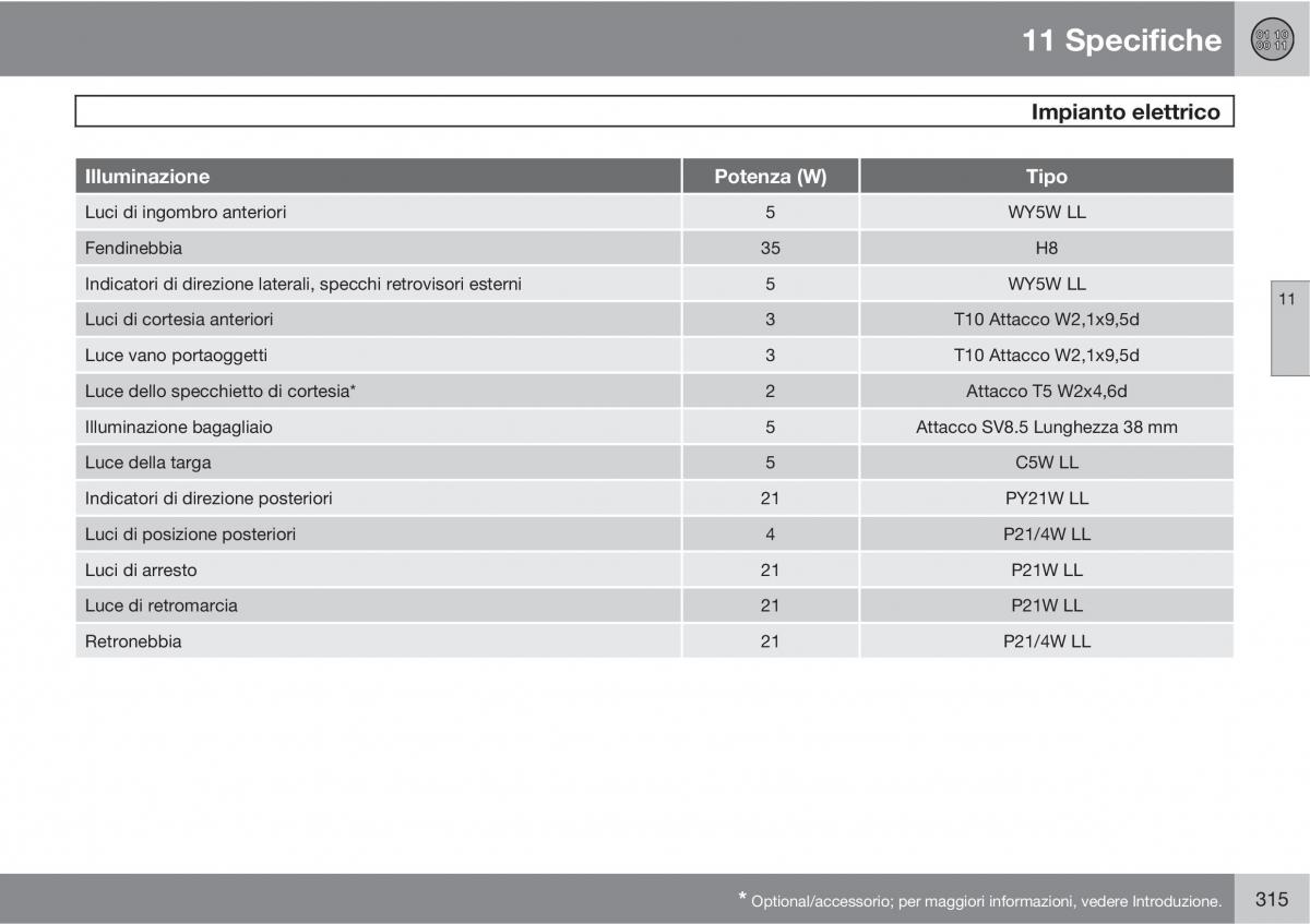 Volvo C30 manuale del proprietario / page 317