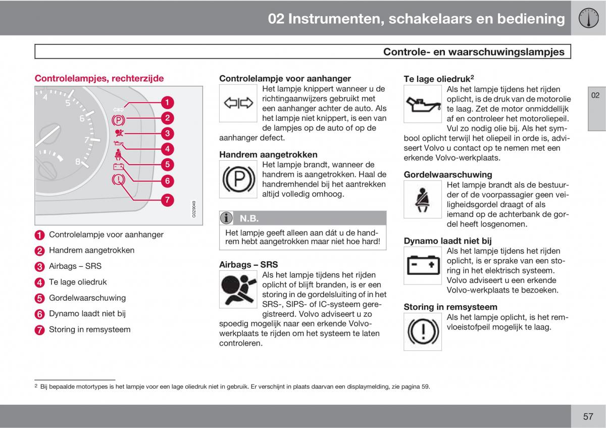 Volvo C30 handleiding / page 59