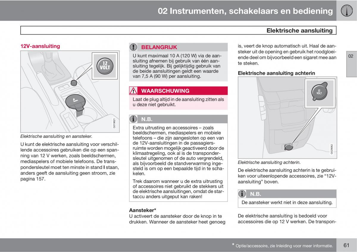 Volvo C30 handleiding / page 63