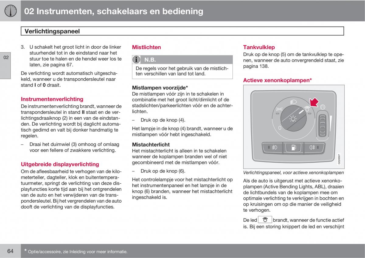 Volvo C30 handleiding / page 66