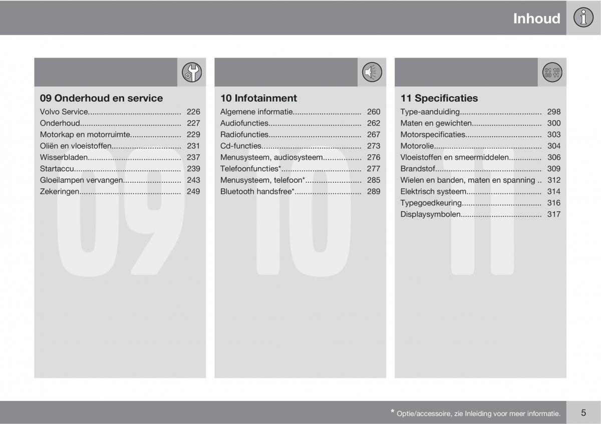 Volvo C30 handleiding / page 7