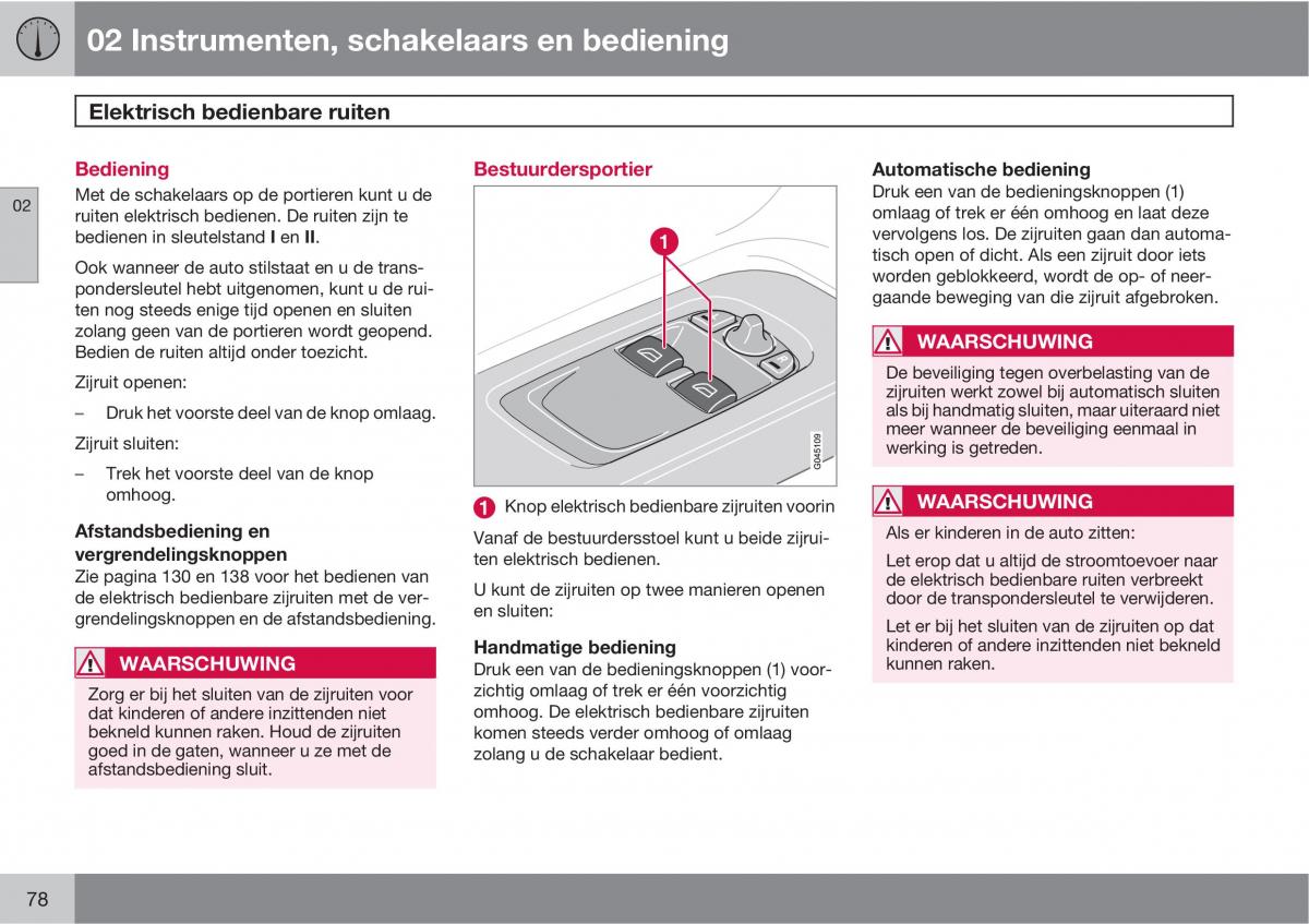 Volvo C30 handleiding / page 80