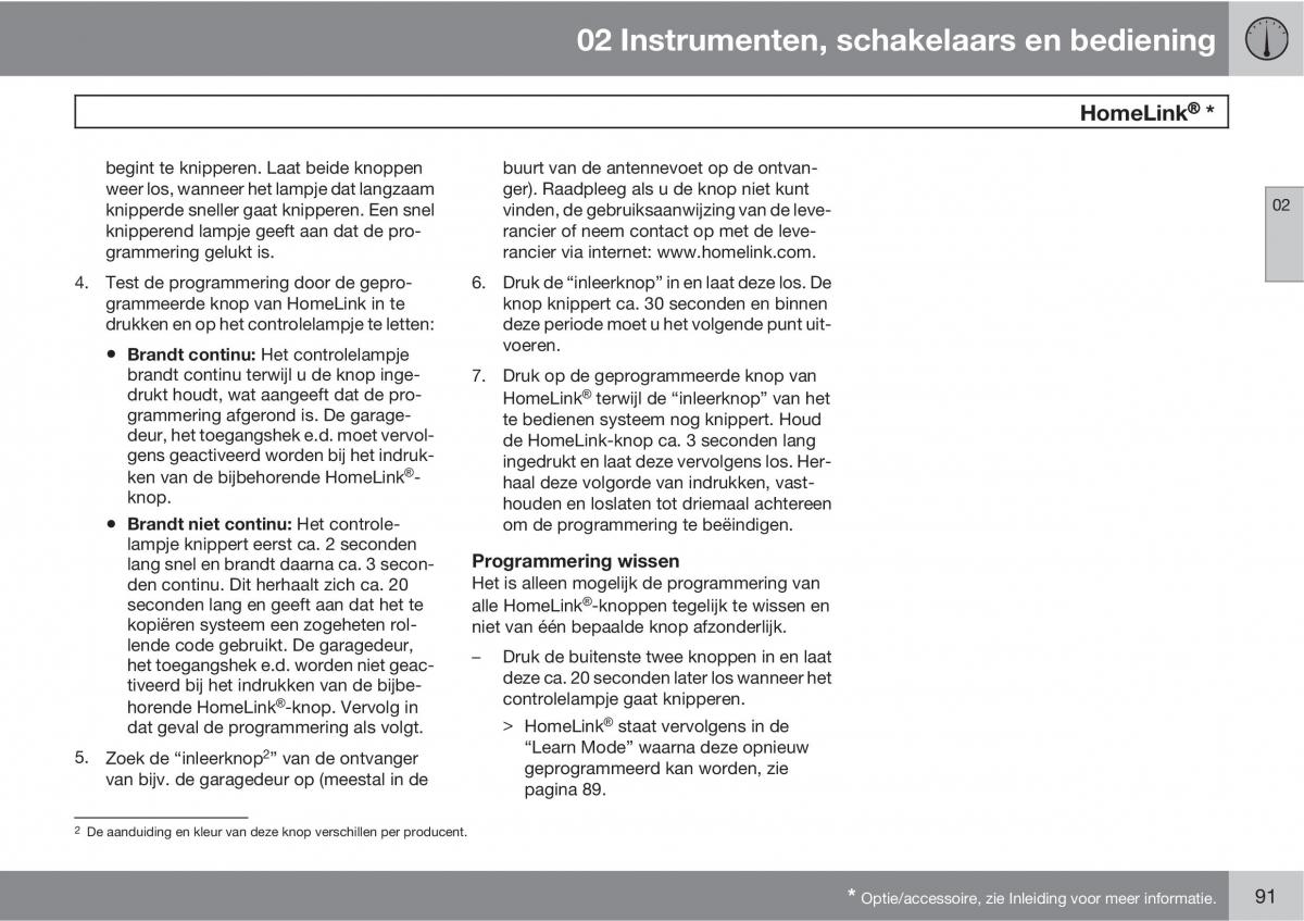 Volvo C30 handleiding / page 93