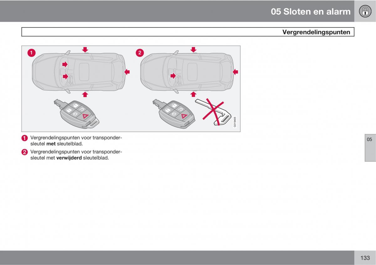 Volvo C30 handleiding / page 135