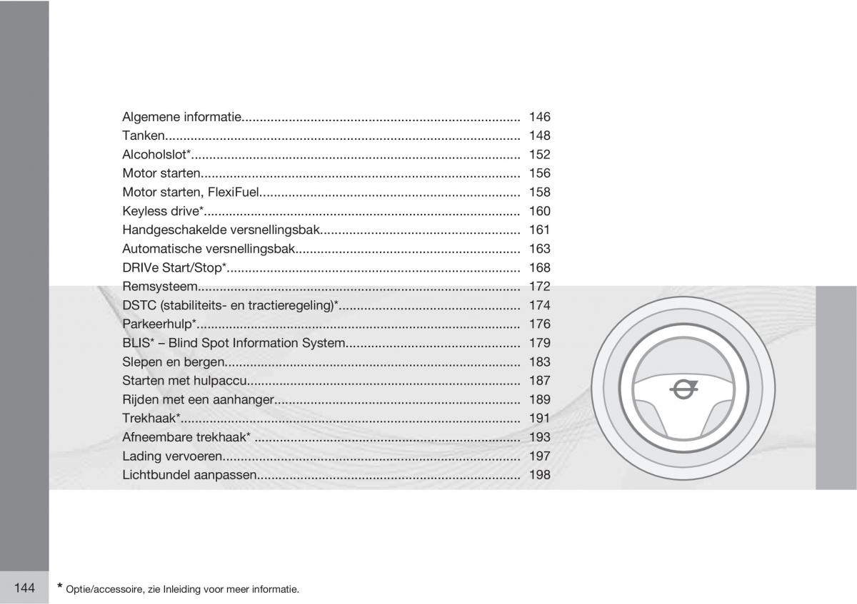 Volvo C30 handleiding / page 146