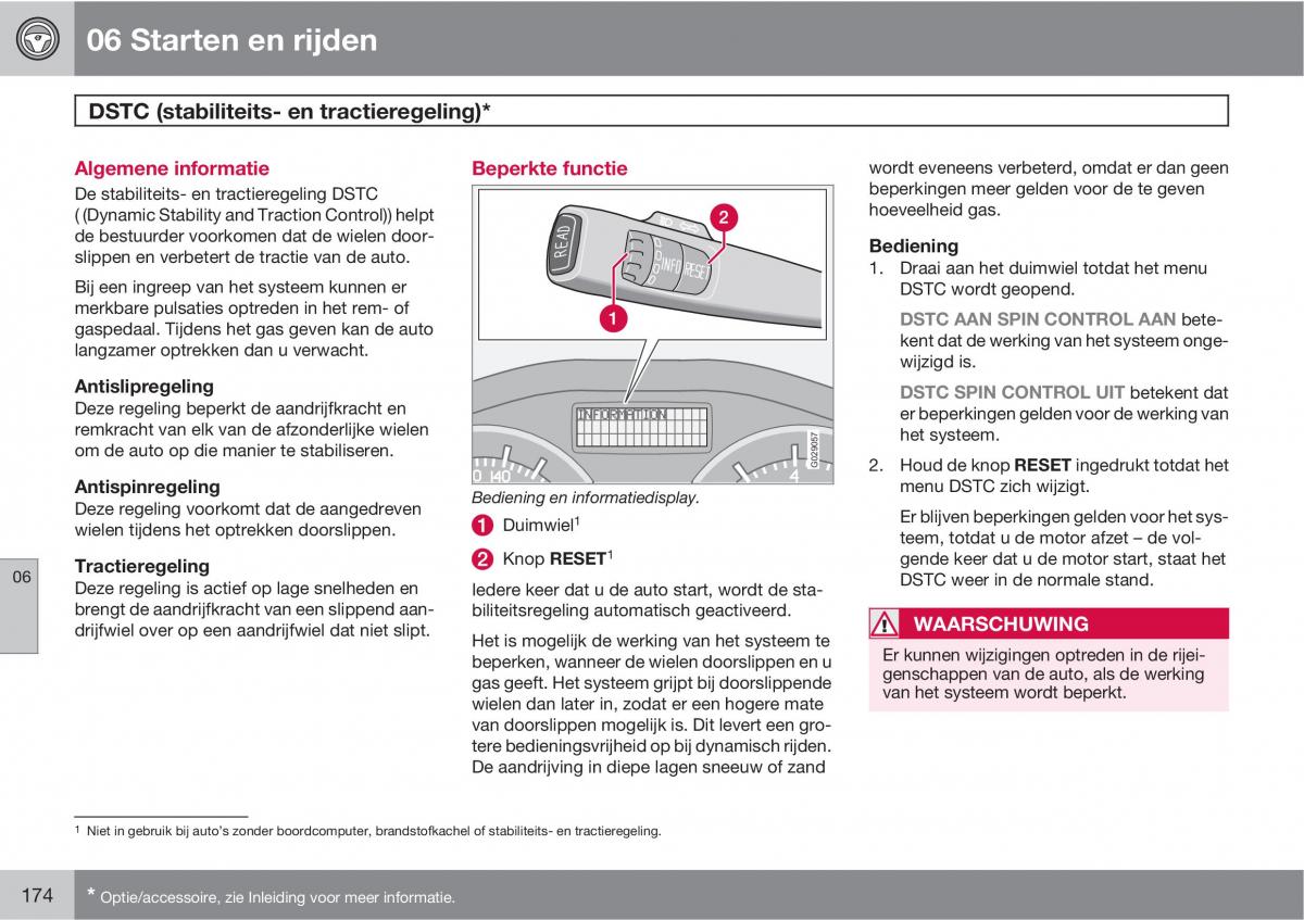 Volvo C30 handleiding / page 176