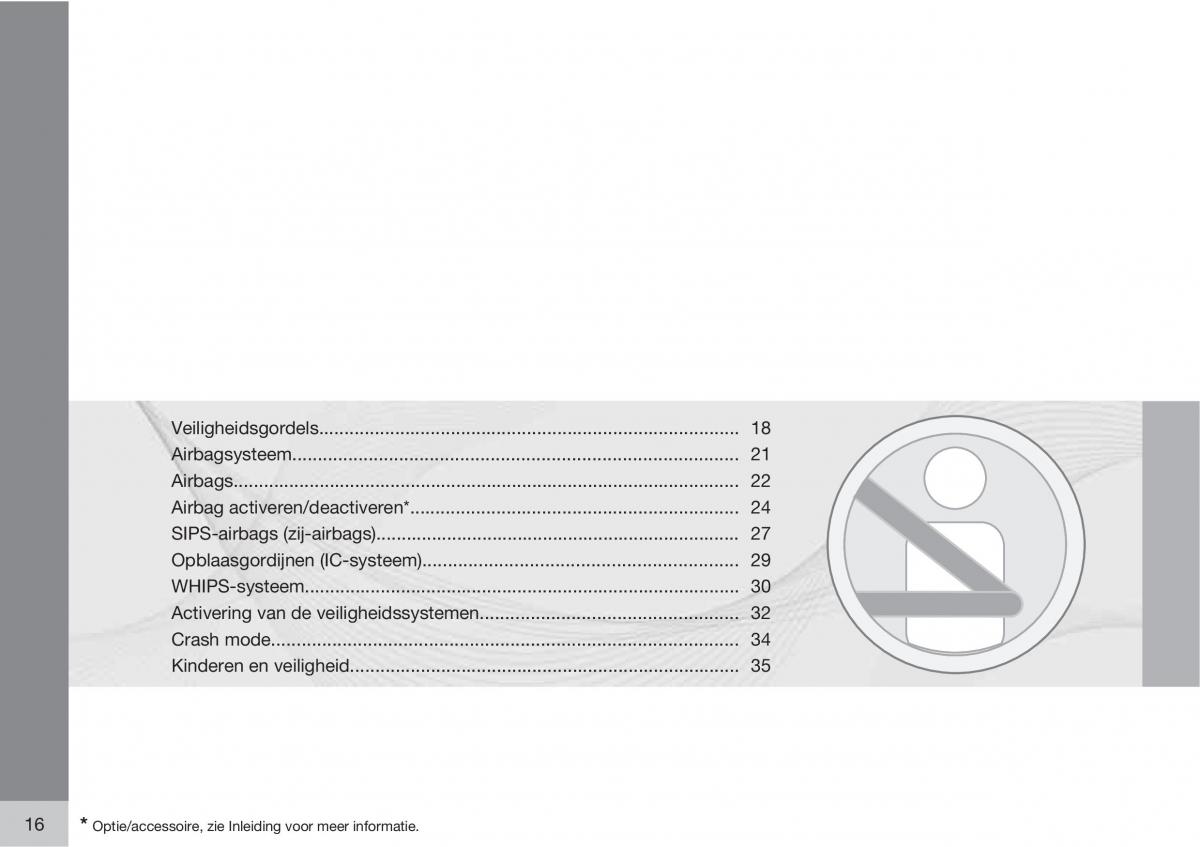 Volvo C30 handleiding / page 18