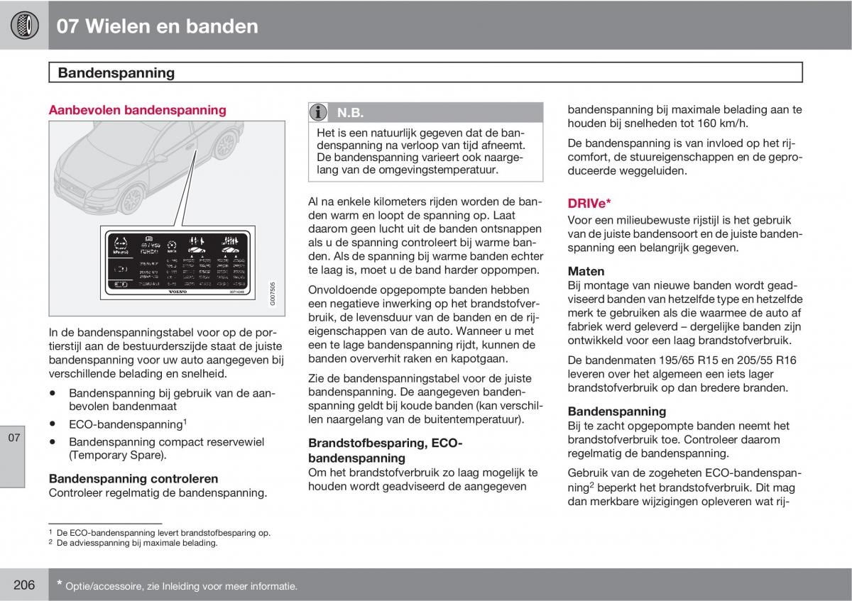 Volvo C30 handleiding / page 208