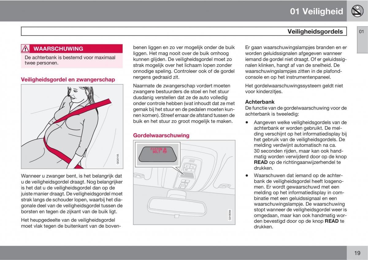 Volvo C30 handleiding / page 21