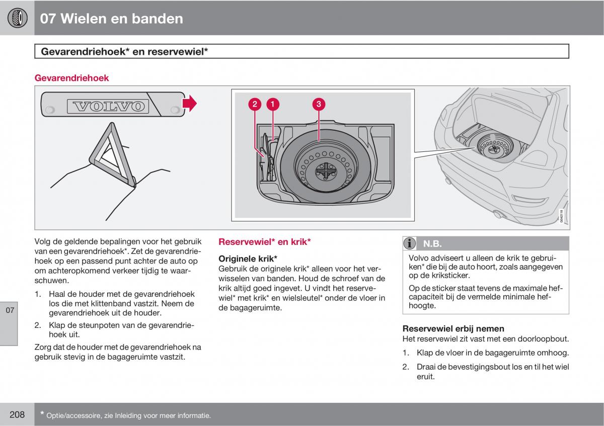 Volvo C30 handleiding / page 210