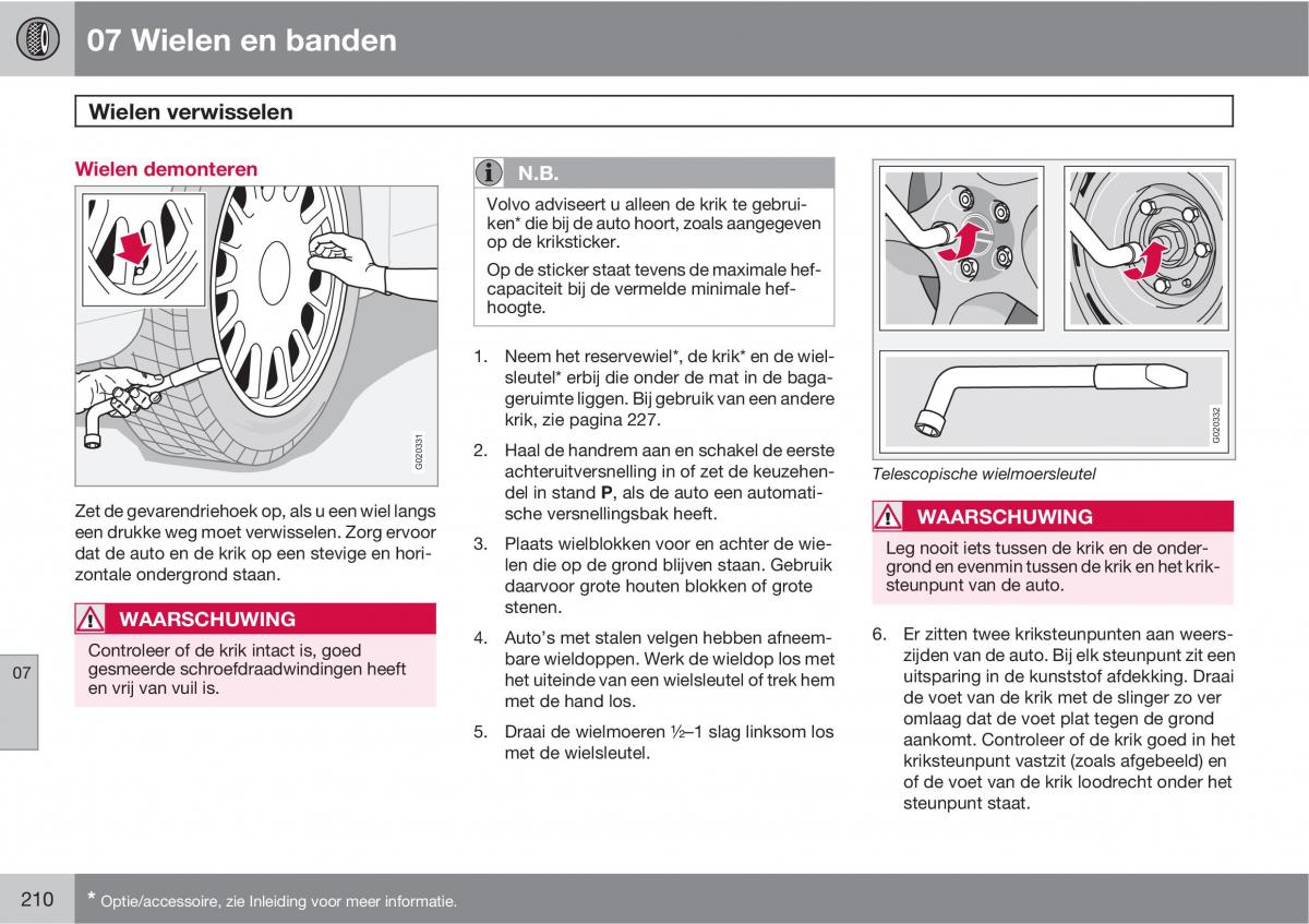 Volvo C30 handleiding / page 212