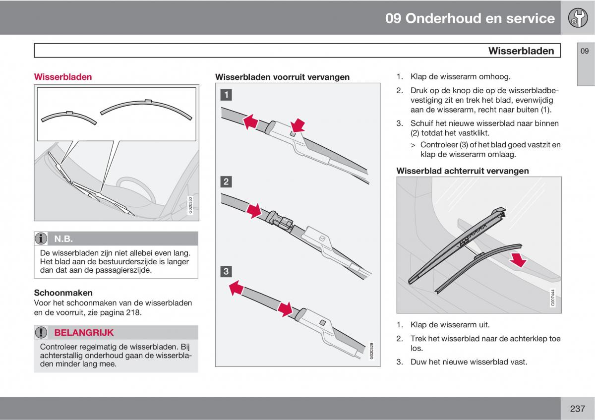 Volvo C30 handleiding / page 239