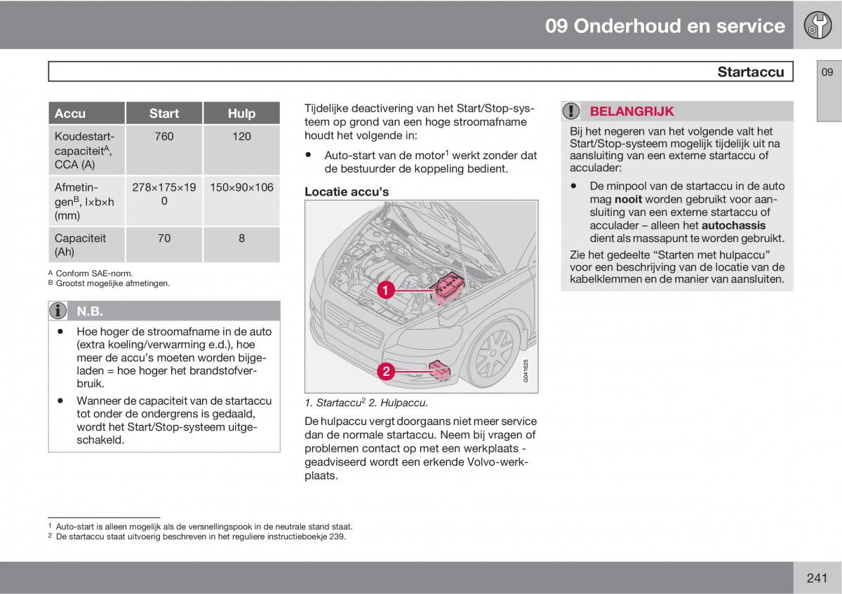 Volvo C30 handleiding / page 243