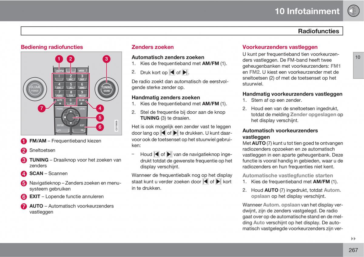 Volvo C30 handleiding / page 269