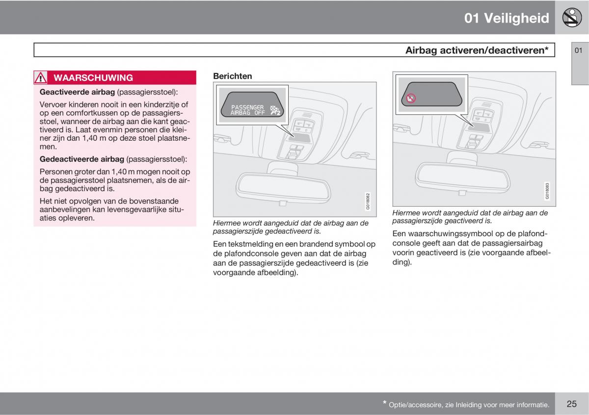 Volvo C30 handleiding / page 27