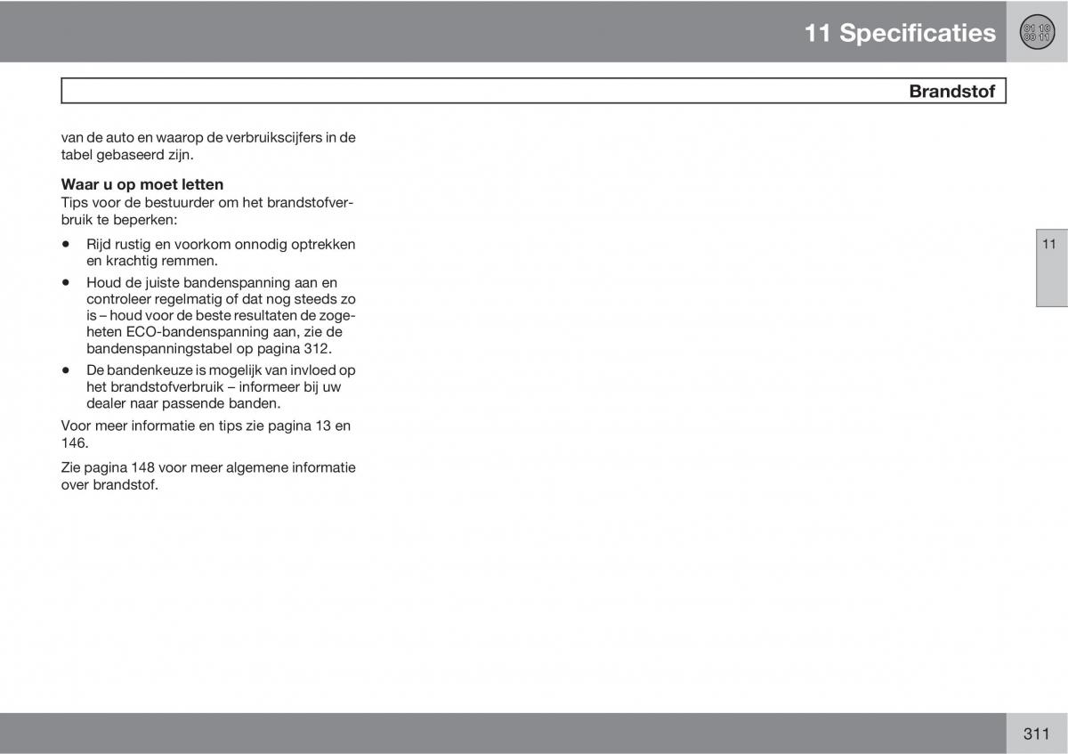 Volvo C30 handleiding / page 313