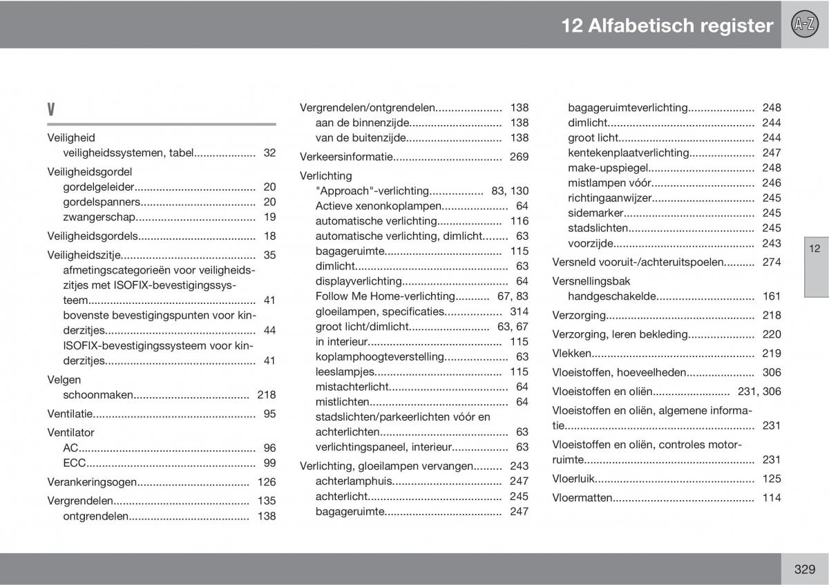 Volvo C30 handleiding / page 331