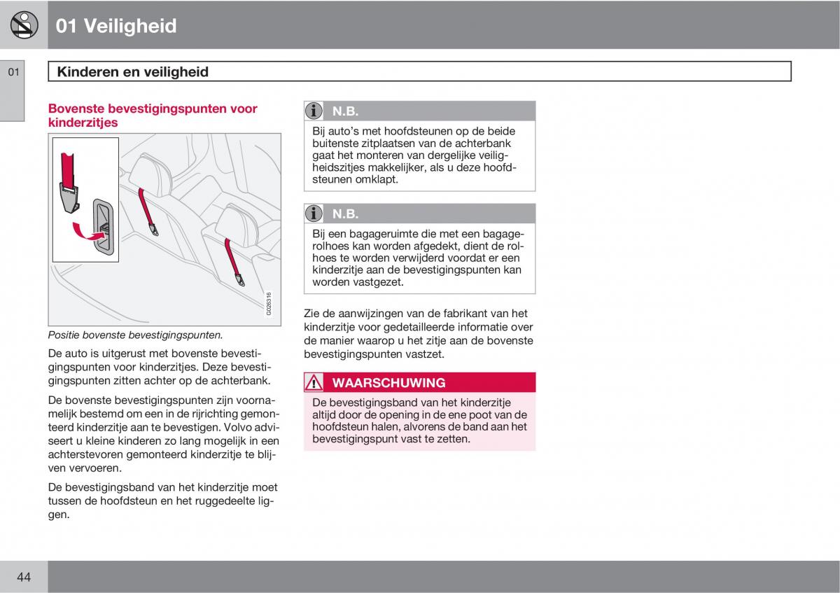 Volvo C30 handleiding / page 46