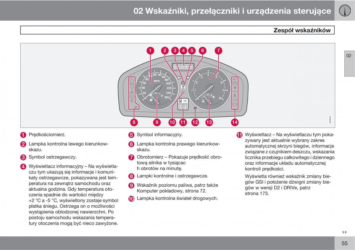 Volvo C30 instrukcja obslugi / page 57