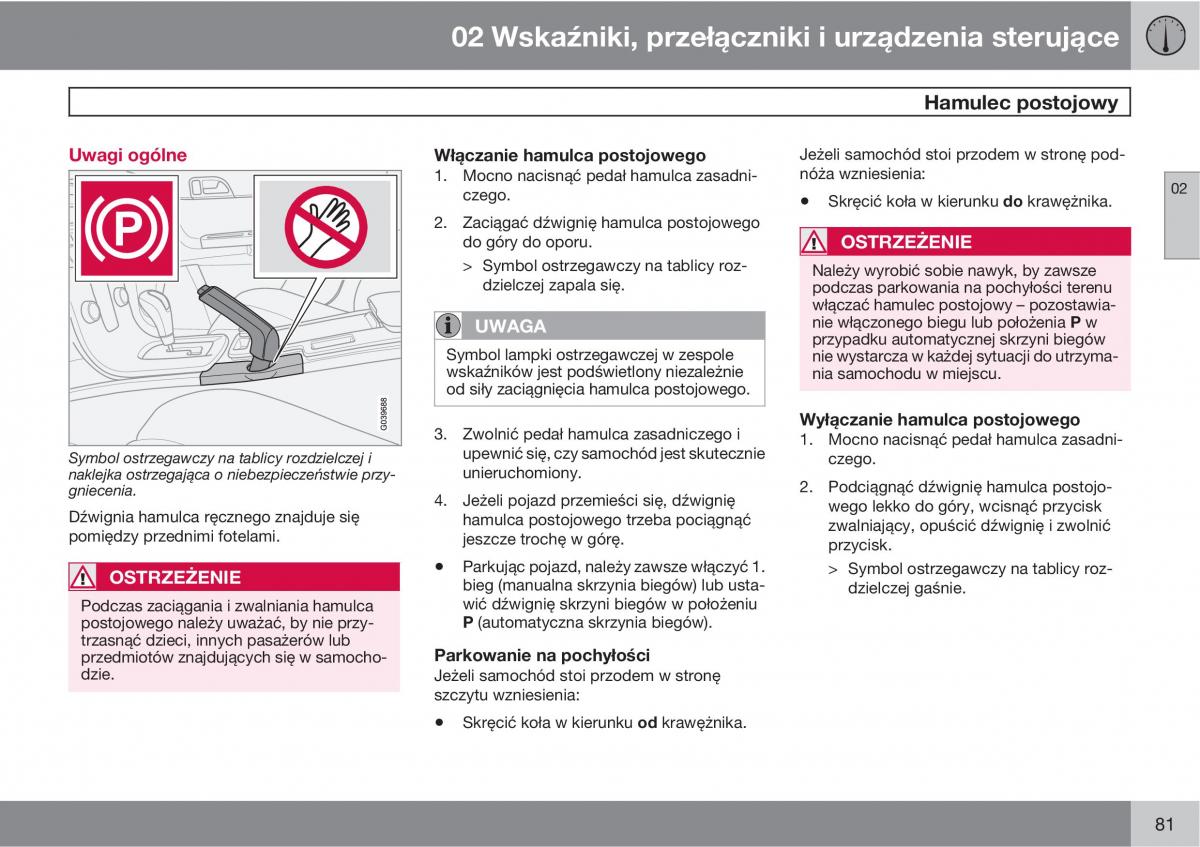 Volvo C30 instrukcja obslugi / page 83