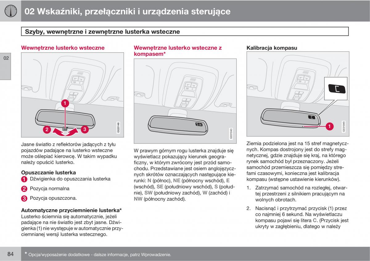 Volvo C30 instrukcja obslugi / page 86