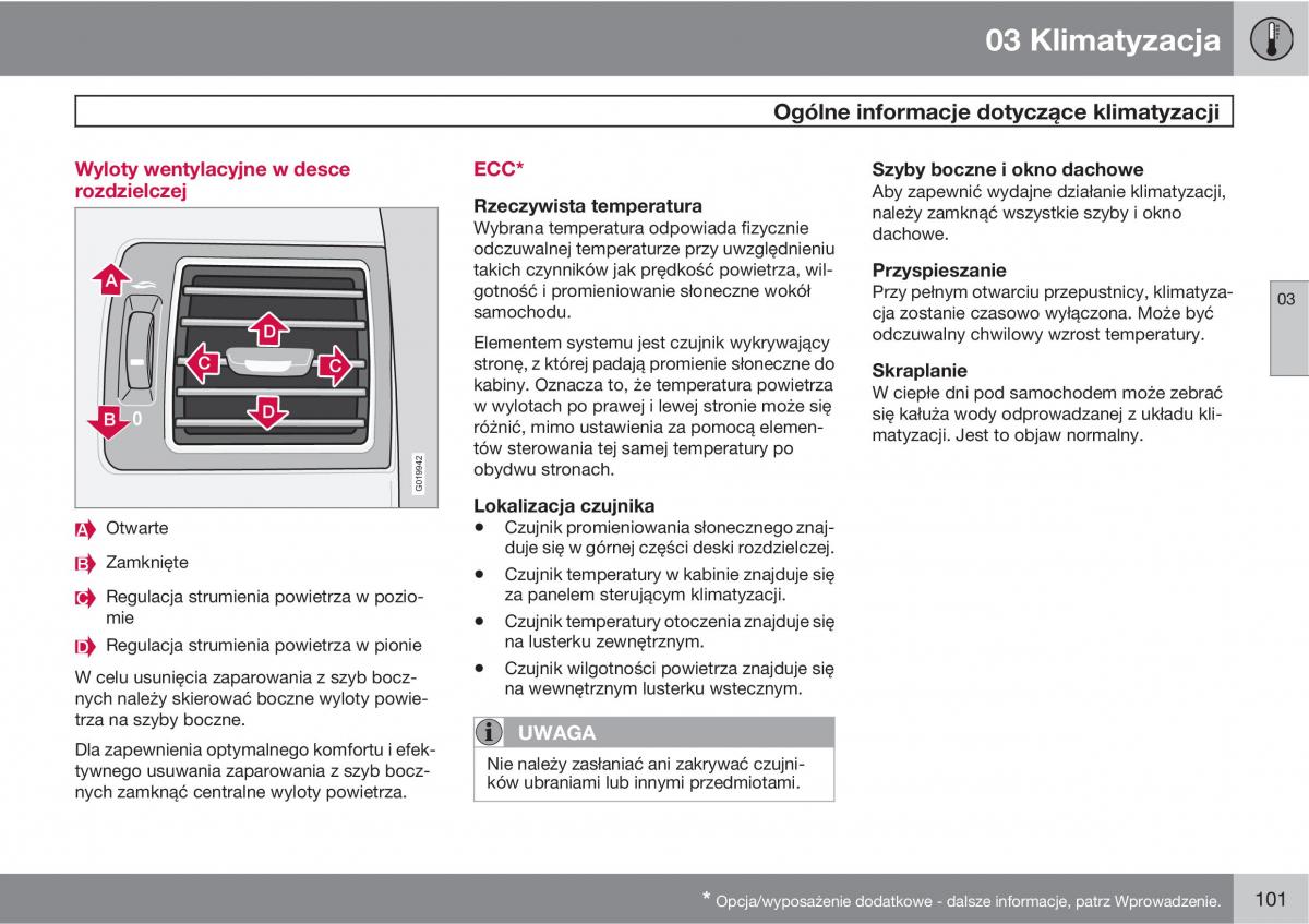 Volvo C30 instrukcja obslugi / page 103