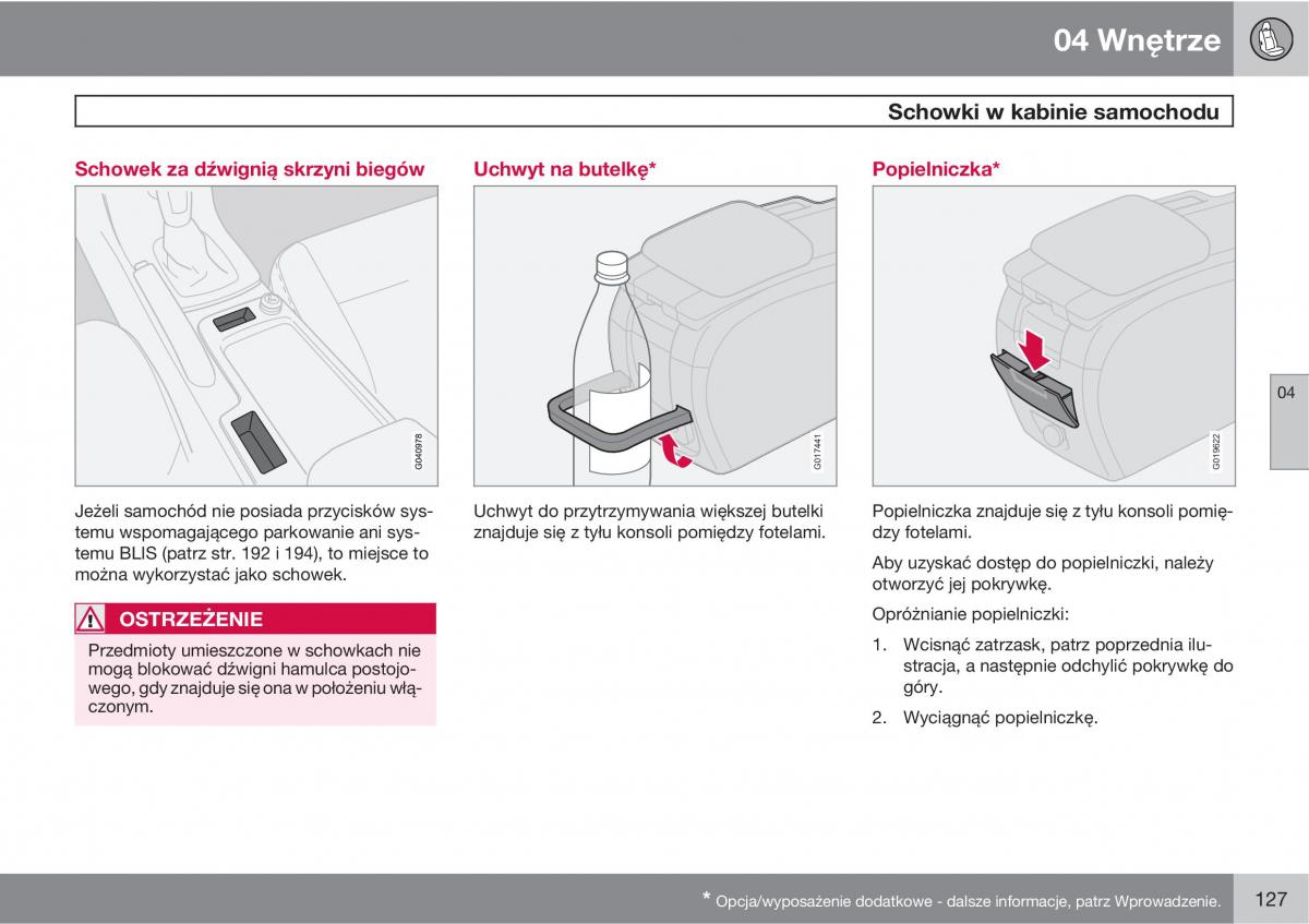 Volvo C30 instrukcja obslugi / page 129