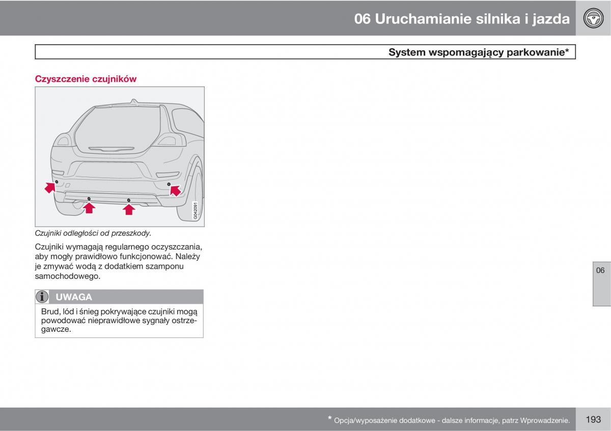 Volvo C30 instrukcja obslugi / page 195